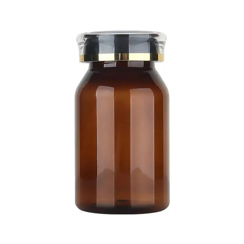 120ml Health Light Proof Empty Medicine Capsule Paket Plastic Jars Tiny Bottles Spice Storage Mini Container  10PCS