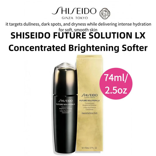 SHISEIDO FUTURE SOLUTION LX Concentrated Brightening Softer Lotion 74ml/2.5oz - Original Japanese Skin Cares, Beauty Health Care