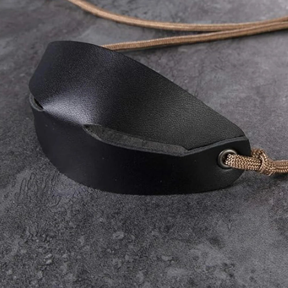 Handmade Leather Shepherd Sling Pouch For Slingshot Outdoor Use