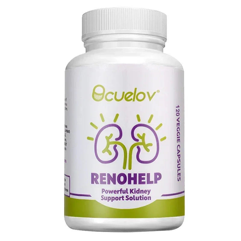 Kidney Health Capsules – Cleanse and Detoxify, Promote Kidney Health, and Support Bladder and Urinary Tract Health