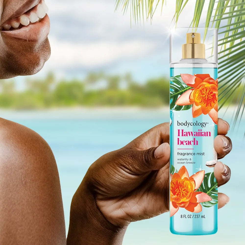 Hawaiian Beach Fragrance Body Mist Refreshing Scent For Women