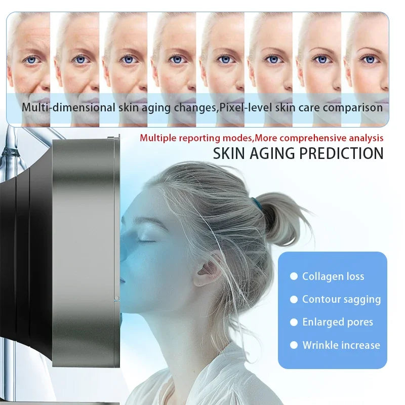 Emsnova 3D AI Facial Analyzer Portable Skin Care Device