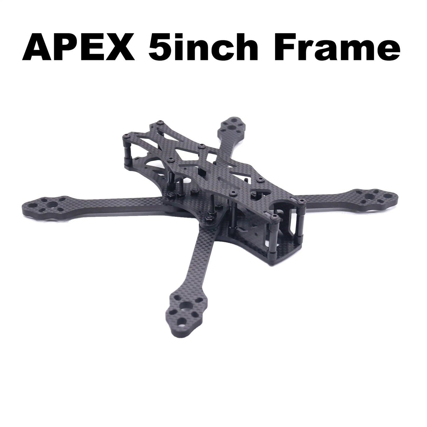 RC APEX 5inch FPV Drone Frame Kit Carbon Fiber Racing Drone Quadcopter Freestyle INAV Beatflight F722 Ardupilot Flight Control