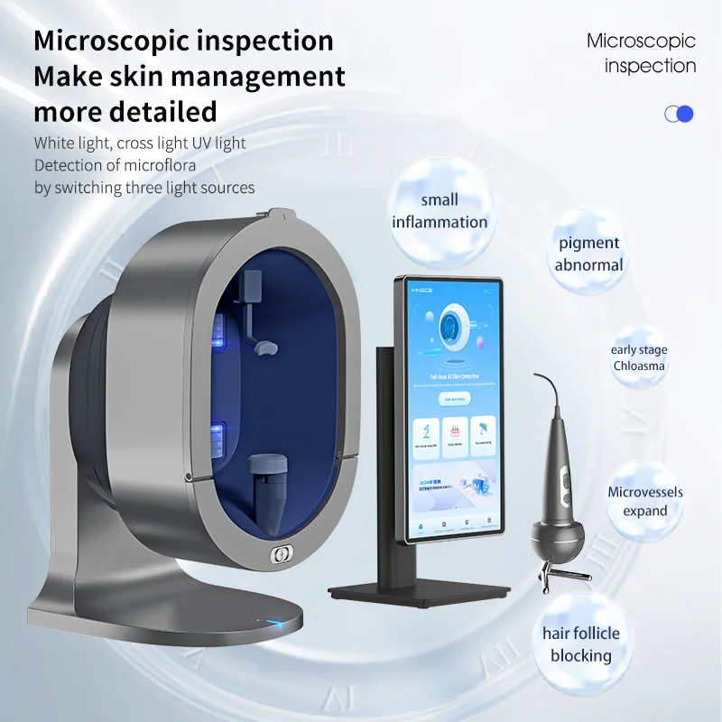 Upgraded X5 3D AI Skin Image Analyzer HD Facial Scanning