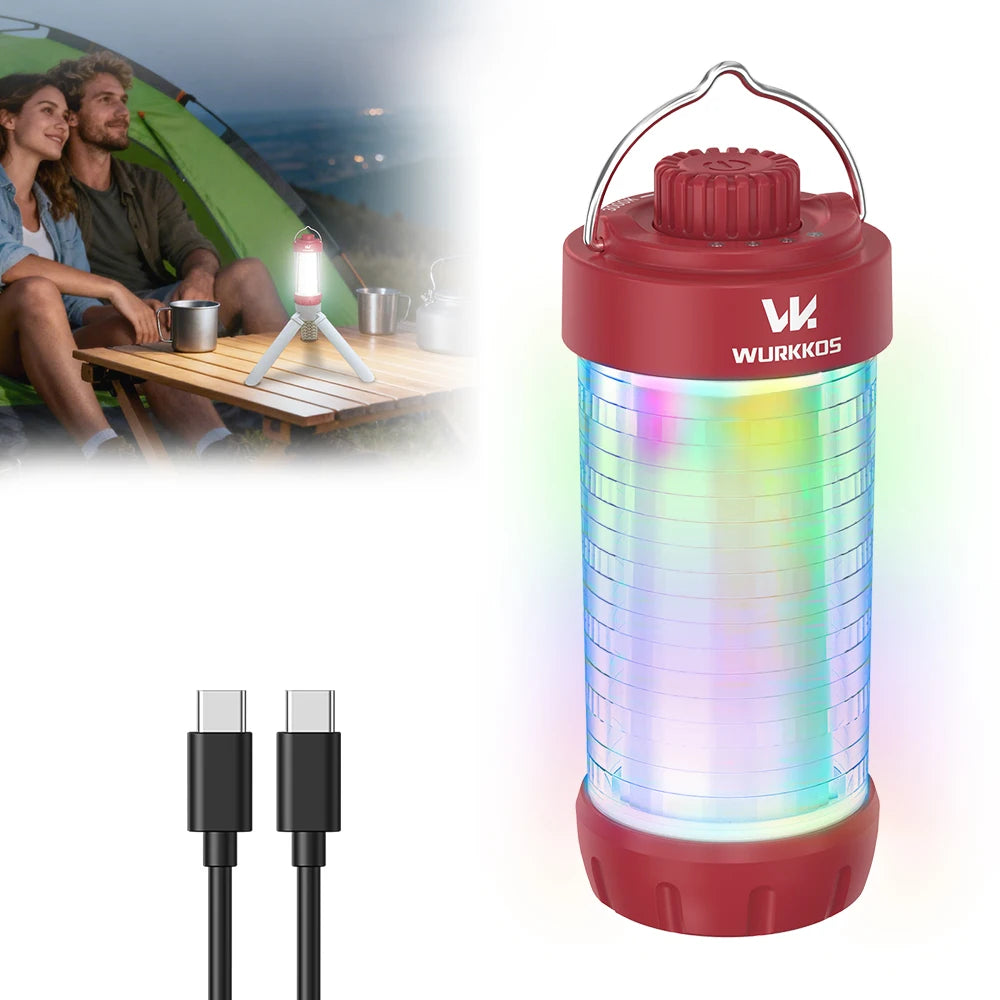 Wurkkos CL01 Mini RGB 360 Degree Flashlight 550 Lumens Power Bank