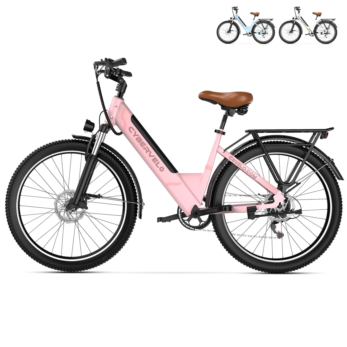 CYBERVELO EK2 1000W Electric Bike With Removable Battery