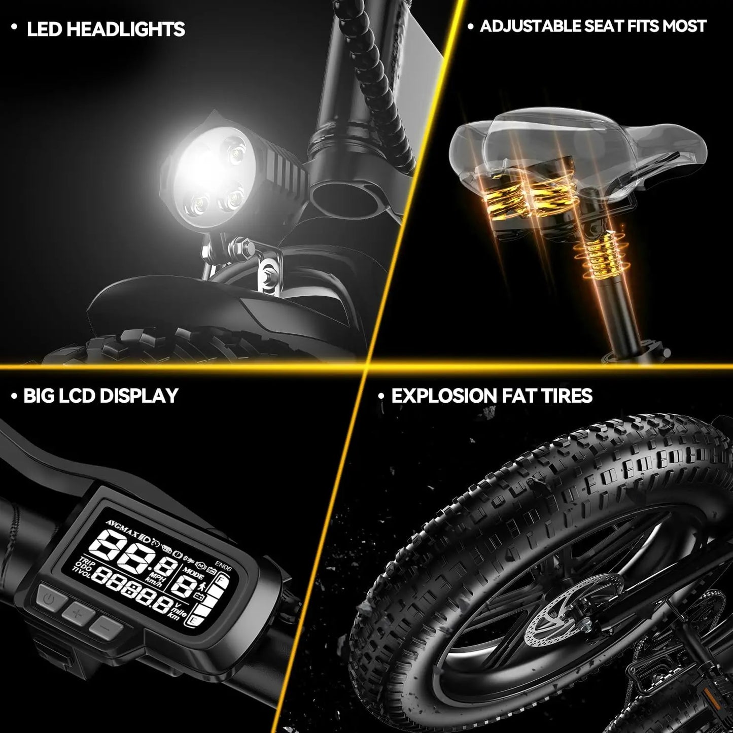 CYBERVELO Mars700 Foldable Electric Bike For Adults