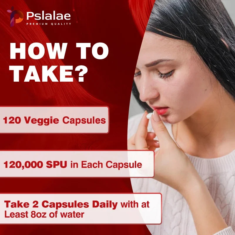 High Potency Serratiopeptidase Capsules - Supports Sinus Health and Airway Function ,and Improves Immunity Supplement