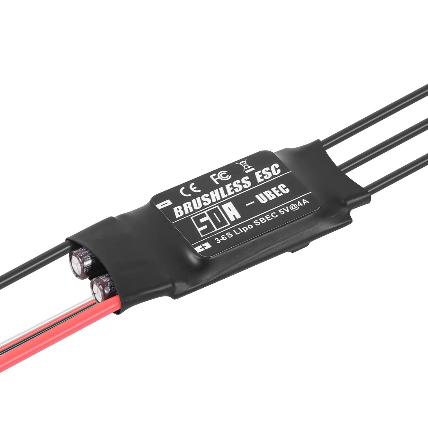 Aneegfpv 20/30/40/50/60/80A 2-6S Brushless ESC 2-4A/5V BEC For Aircraft FixedWing Multi-axis Drone