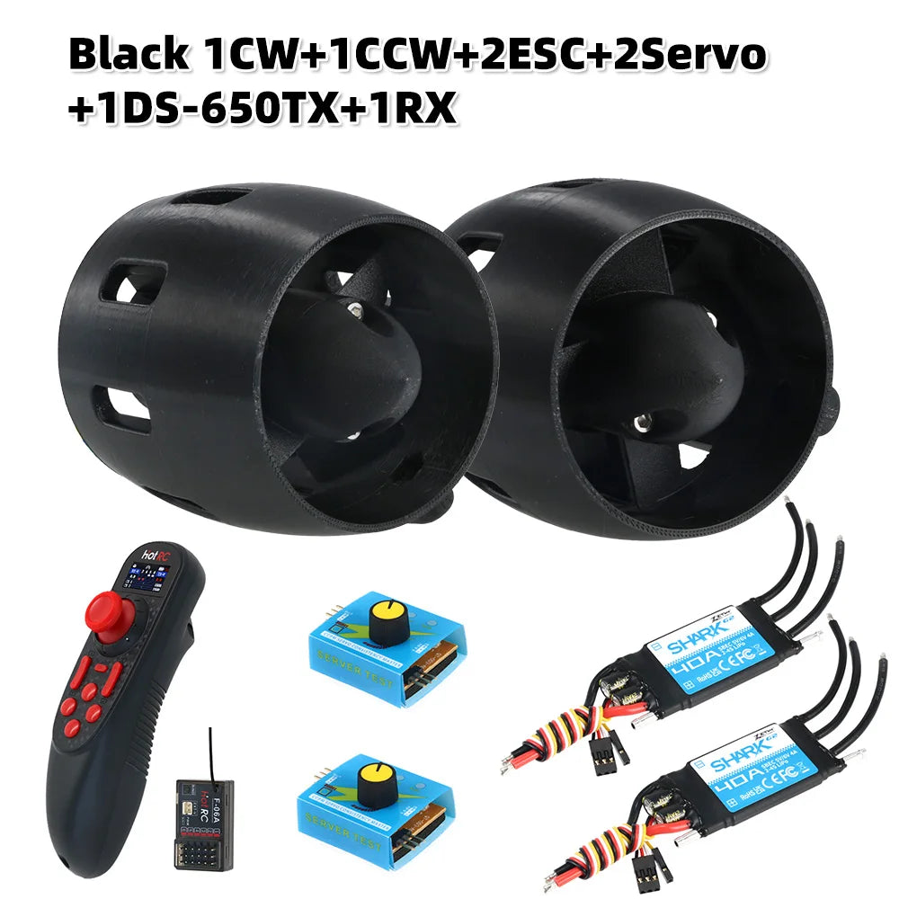 High Power Brushless Underwater Thruster Waterproof Propeller Motor For RC Boat SUP Board Rescue Boat Underwater Drone Net T