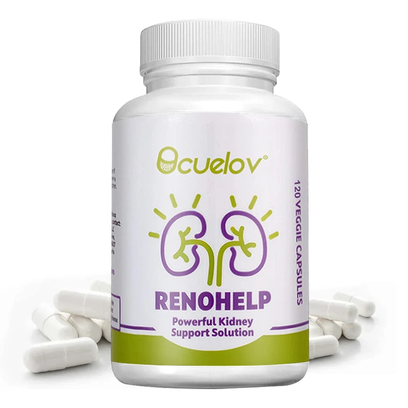 Kidney Health Capsules – Cleanse and Detoxify, Promote Kidney Health, and Support Bladder and Urinary Tract Health