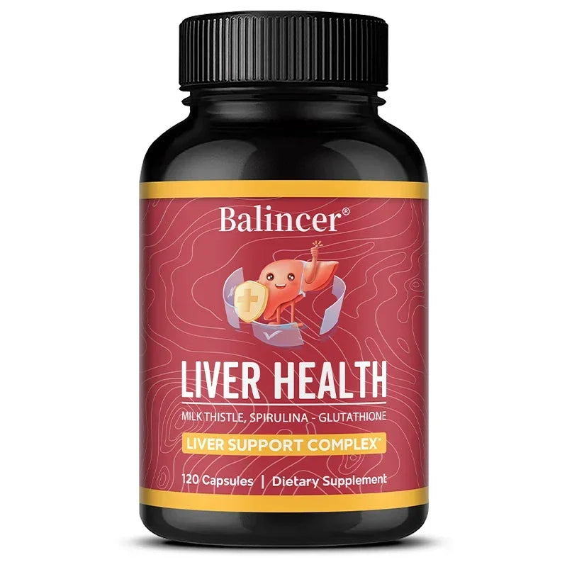 Liver Health, with Dandelion, Milk Thistle Extract, Supports Liver Cleanse, Liver Detox Function, 120 Vegetarian Capsules