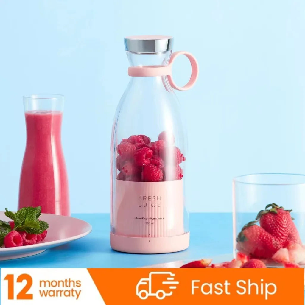 Zoeydam Portable Electric Juicer Blender USB Mini Fruit Extractor