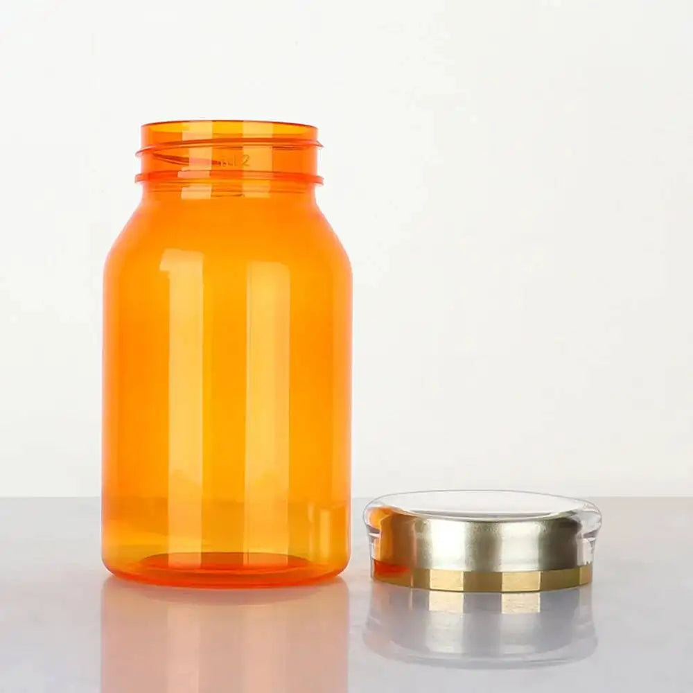 120ml Health Light Proof Empty Medicine Capsule Paket Plastic Jars Tiny Bottles Spice Storage Mini Container  10PCS
