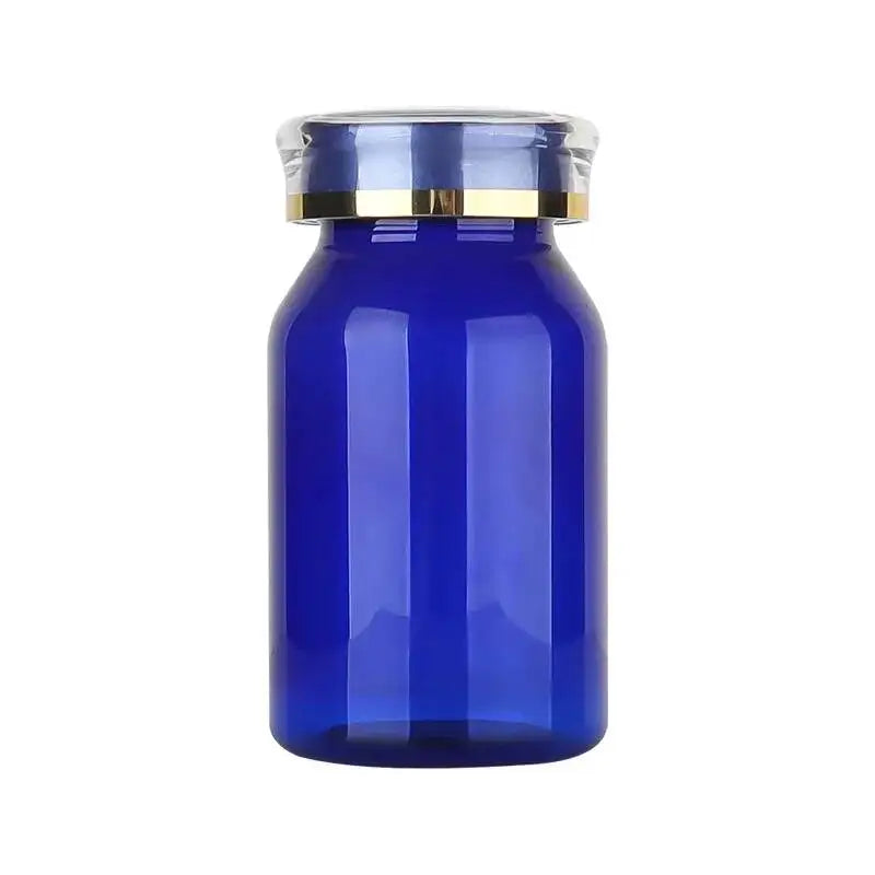 120ml Health Light Proof Empty Medicine Capsule Paket Plastic Jars Tiny Bottles Spice Storage Mini Container  10PCS