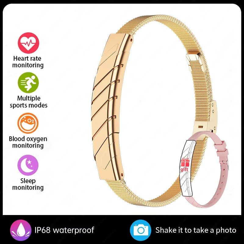 2026 New Bluetooth Smart Bracelet Health Heart Rate Sleep Stress Monitoring Sport Fitness Tracker Smart Wrist Watch Women Men
