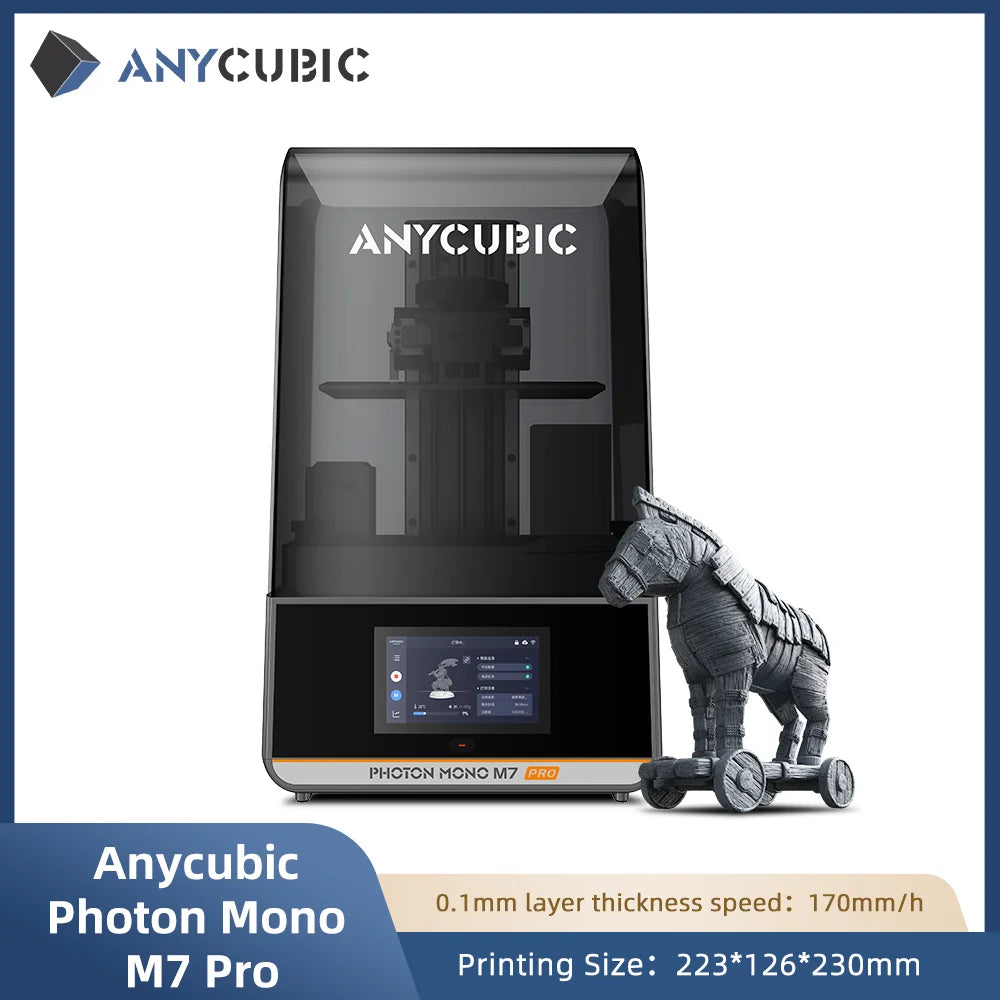 Anycubic Photon Mono M7 3D Printer With Wash And Cure