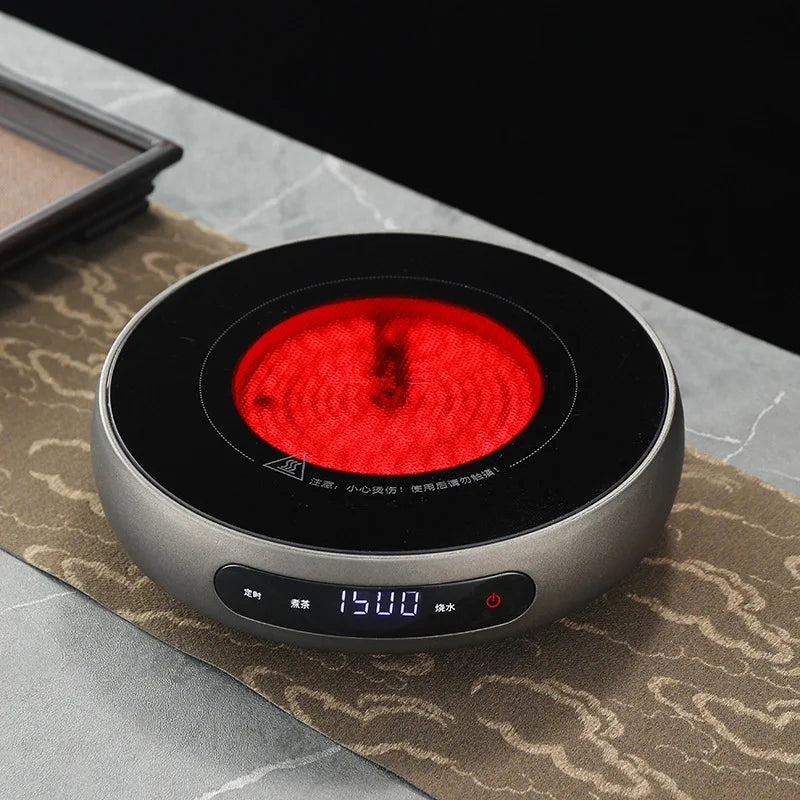 Electric Ceramic Stove Tea Stove 1500W Ultra-thin Mini Household Small Tea Stove Boiling Water Heater Health Tea Brewing Utensil