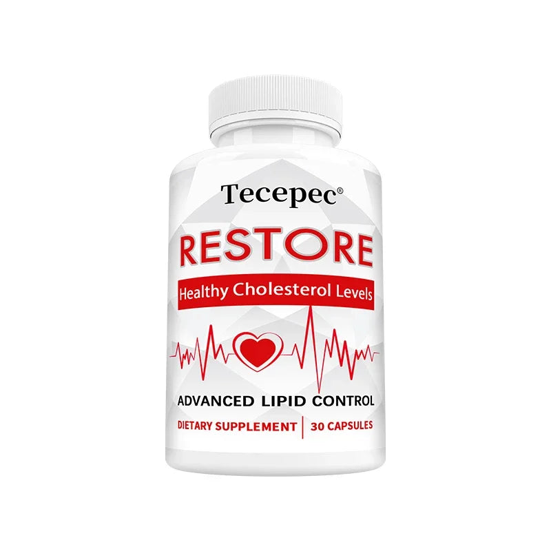Cholesterol Support Capsules - Grape Seed Extract, Red Yeast Rice & Black pepper, Heart Health, Lipid Metabolism & Liver Care