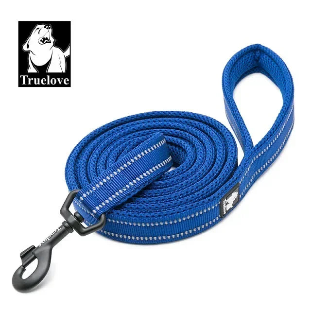 TRUELOVE Soft Pet Leash Reflective Nylon Mesh Padded for Dogs