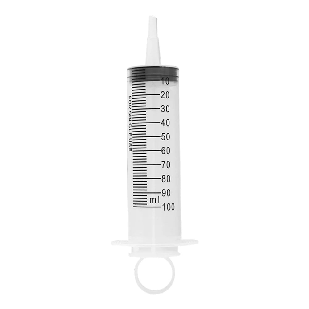 Alloet Plastic Syringe Pump Measuring Syringe For Pet Feeding