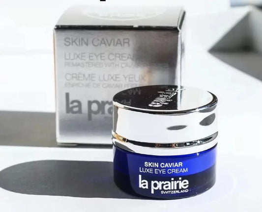 La Prairie Skin Caviar Luxe Eye Cream with Caviar Premier 3ML (Travel Size), Original Skincare for Women/Men, Beauty Health Care