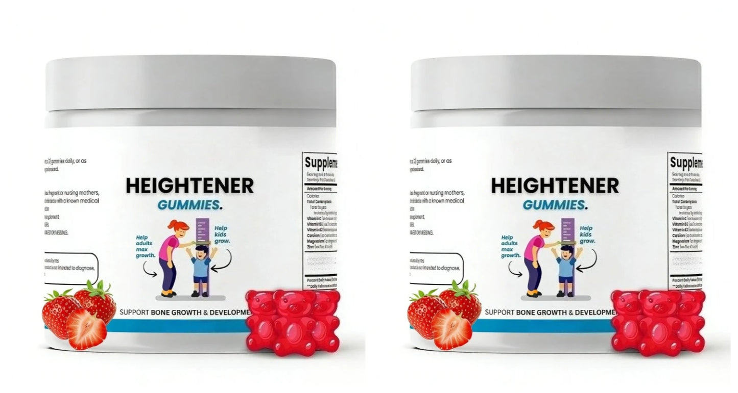 Calcium Vitamin D Gummies for Kids Adults Bone Health Support with Magnesium Zinc Vitamin C K2 Heightener Daily Supplement
