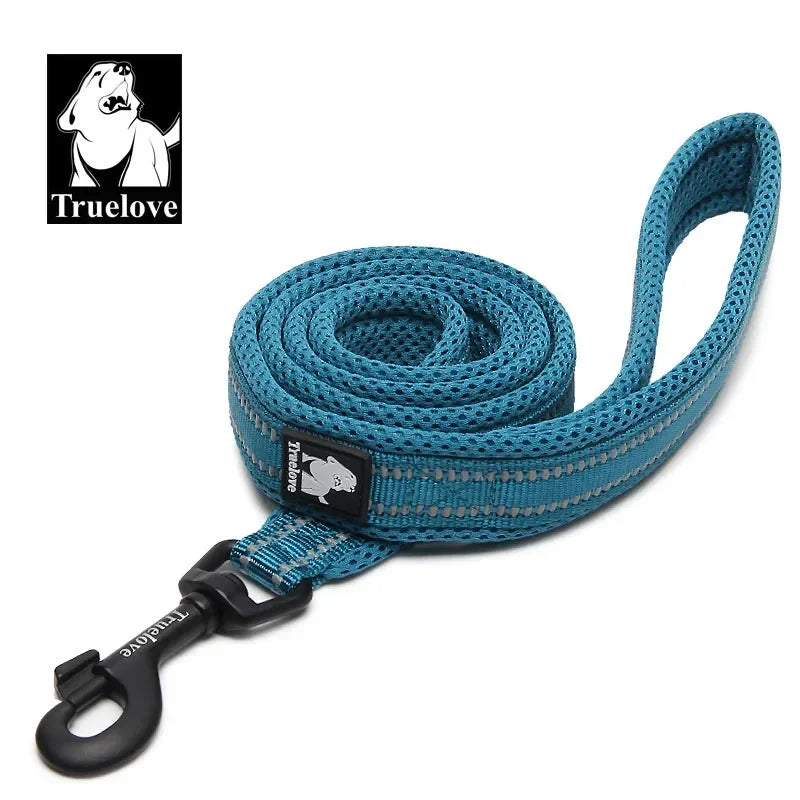 TRUELOVE Soft Pet Leash Reflective Nylon Mesh Padded for Dogs