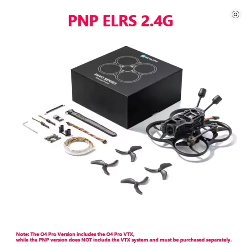 BETAFPV Pavo20 Pro II Brushless Whoop Quadcopter O4 Pro Version 2.2" Cinewhoop FPV Drone with O4 Pro Camera