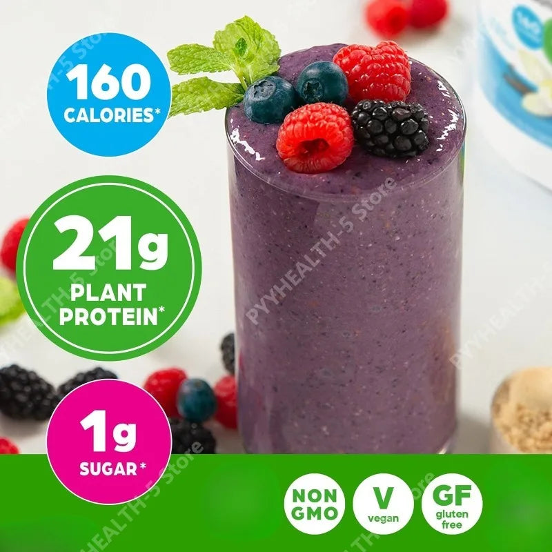 Organic Vegan Protein + 50 Superfoods Powder, 21g Plant Based Protein, 8g Prebiotic Fiber, No Lactose Health Food 2.02 Lb