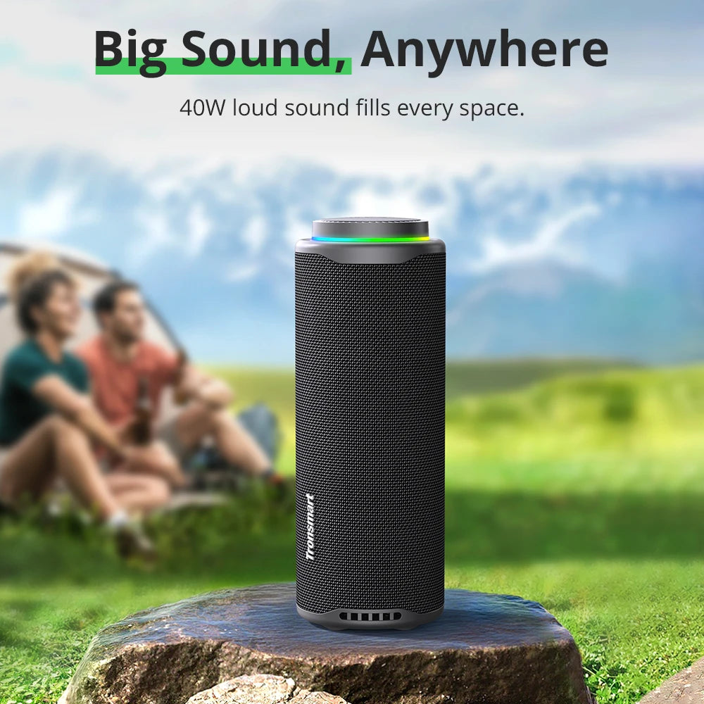 Tronsmart T8 Portable Bluetooth Speaker Deep Bass Waterproof IPX7 40W