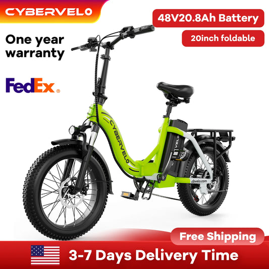 CYBERVELO Mars700 Foldable Electric Bike For Adults