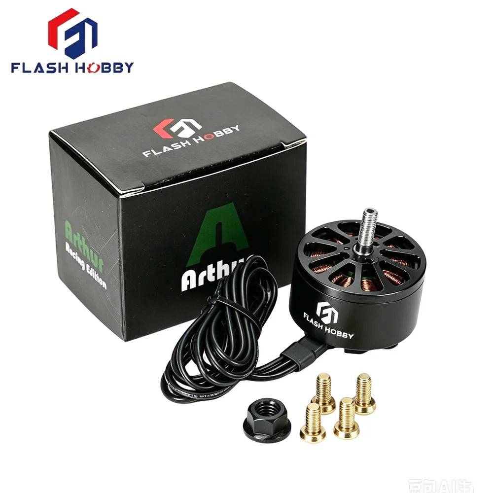 4pcs Flashhobby A4320 350KV 6-12S High Speed Brushless Motor For Long Range X-Class RC FPV Drone Model