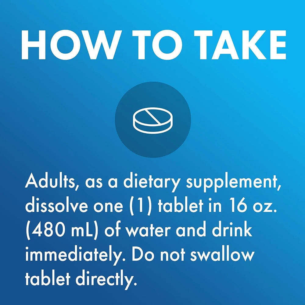 H2 Molecular Hydrogen - Hydrogen Water Tablets with Magnesium - Supports Energy, Brain, & Cognitive Health - 60 Tablet