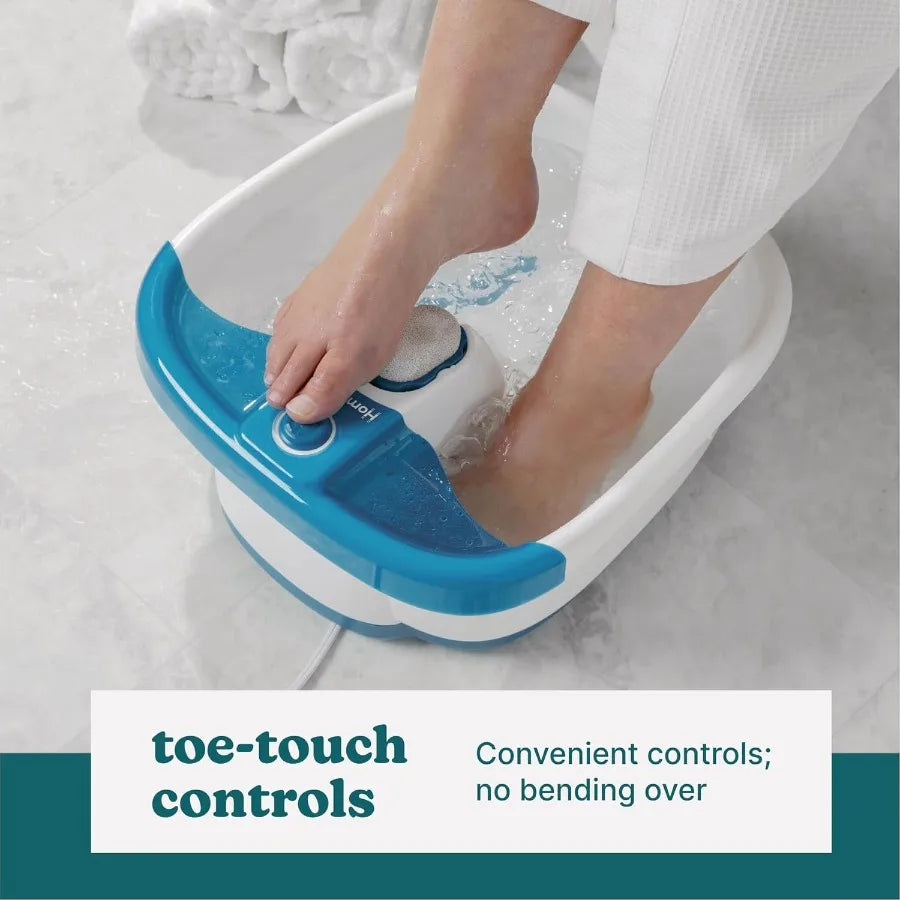 TLXT Bubble Mate Foot Spa Toe Touch Foot Bath