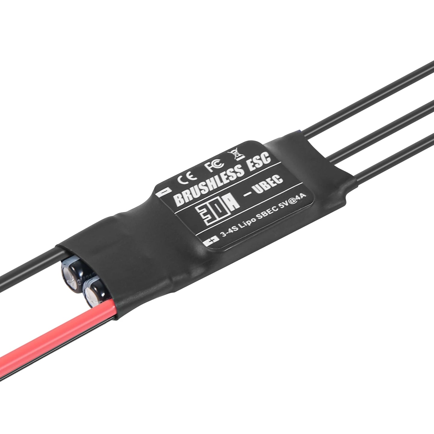 Aneegfpv 20/30/40/50/60/80A 2-6S Brushless ESC 2-4A/5V BEC For Aircraft FixedWing Multi-axis Drone