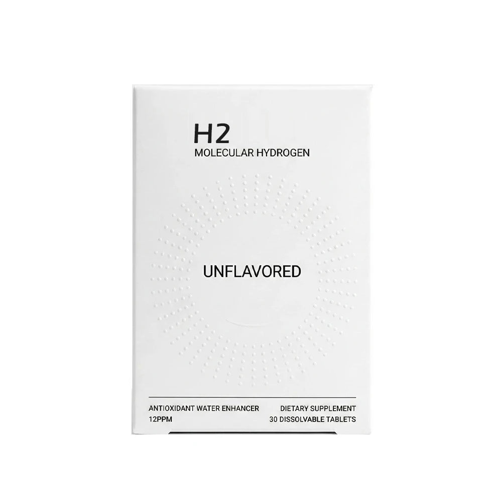 Molecular H2 Hydrogen Water Tablets with Magnesium, 12PPM Hydrogen Tablets Support Cellular Health, Recovery, Cognitive Function