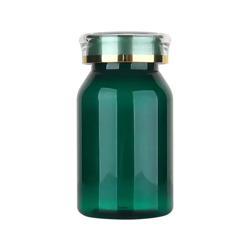 120ml Health Light Proof Empty Medicine Capsule Paket Plastic Jars Tiny Bottles Spice Storage Mini Container  10PCS