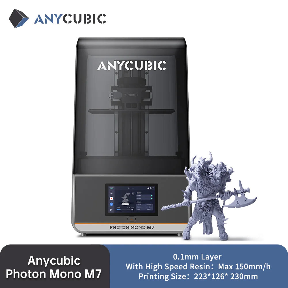 Anycubic Photon Mono M7 High Speed MSLA 3D Printer