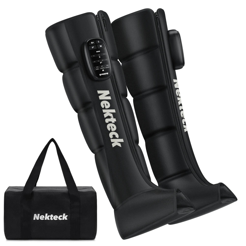 Nekteck Cordless Air Pressure Leg Massager Boots Calf Kneading