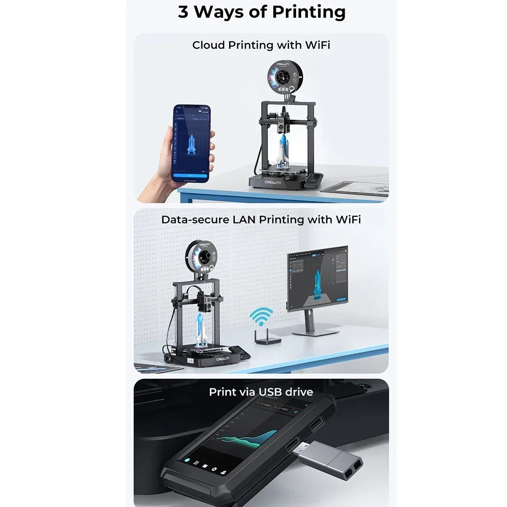 Creality Ender3 V3 KE High Speed Printing OS X Axis