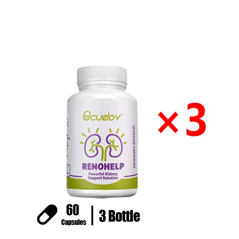Powerful Natural Kidney Support Supplement for Healthy Kidney Function, Support Urinary Tract Health, Vegan & Gluten Free