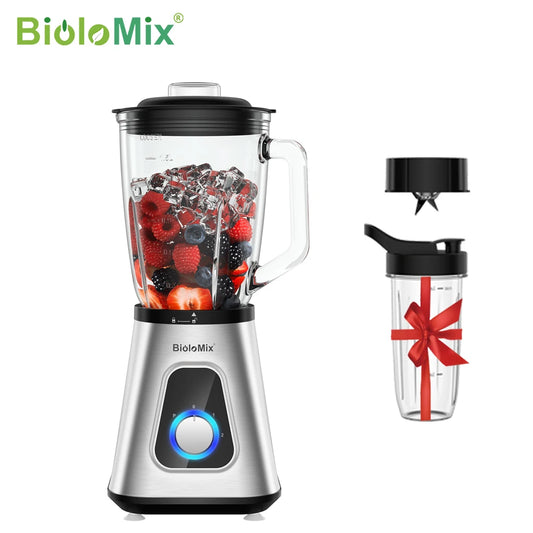 Biolomix 1300W Blender For Smoothies Frozen Drinks And Sauces