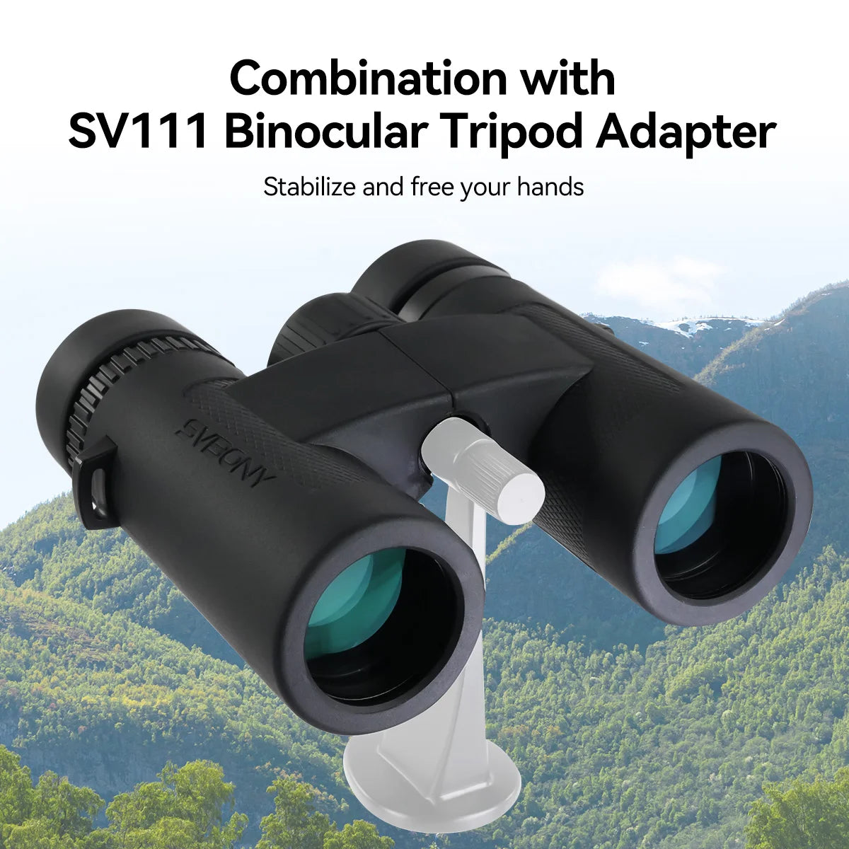 Svbony SV202 Upgraded ED Binoculars Wide Field IPX7 Waterproof Fogproof