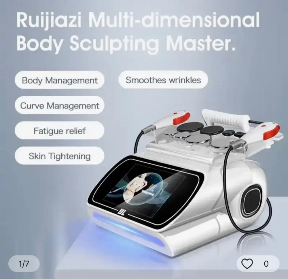 XHUODADA Tecar Therapy 448KHz Diathermy Massage Machine
