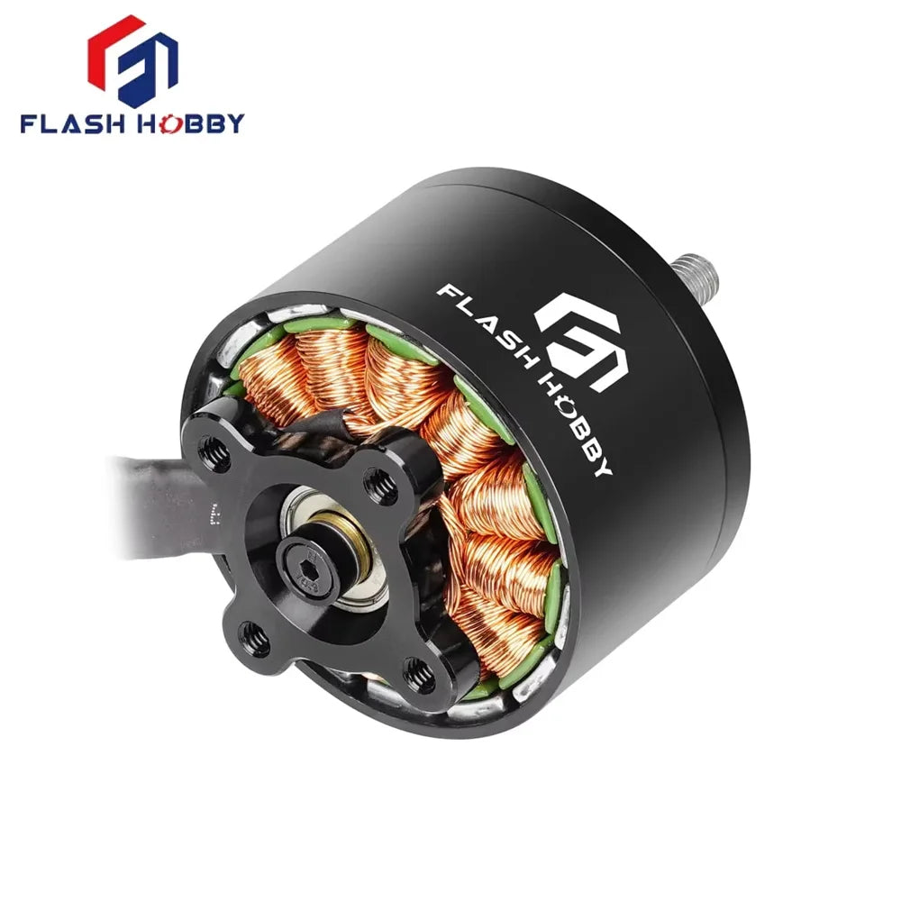 4pcs Flashhobby A4320 350KV 6-12S High Speed Brushless Motor For Long Range X-Class RC FPV Drone Model
