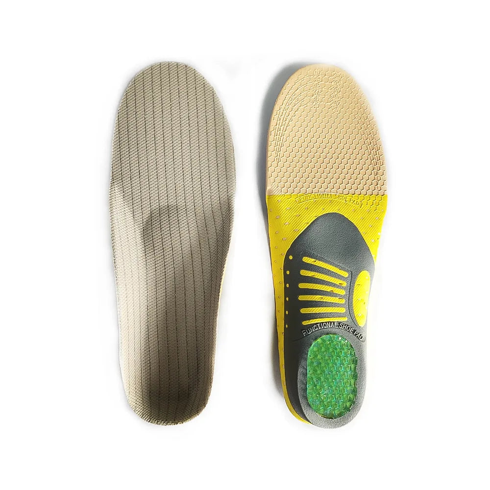 Orthotic Gel Insoles Orthopedic Flat Foot Health Sole Pad for Shoes Insert Arch Support Pad for Plantar Fasciitis Unisex Insole