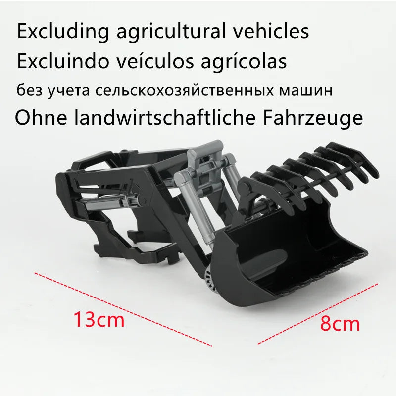 2.4G RC Farm Tractors Car 1/24 Radio Controlled Cars and Trucks with Light Simulated Engineering Truck Model Toys for Children