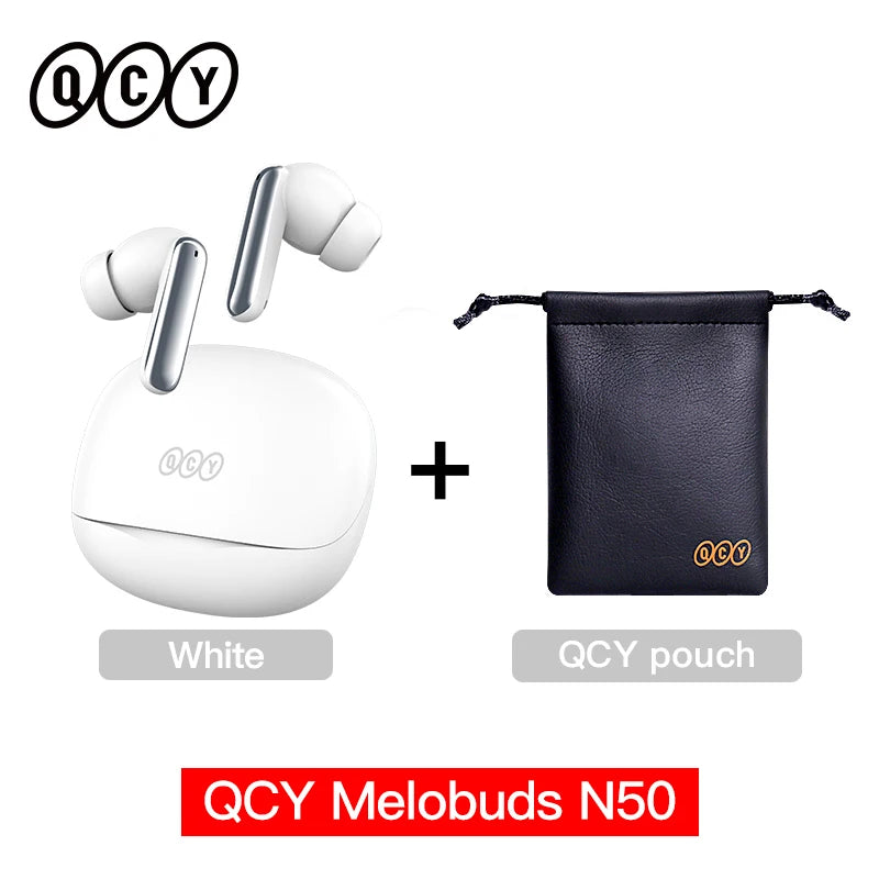 QCY Melobuds N50 ANC Bluetooth Earphones With Multipoint And 6 Mics