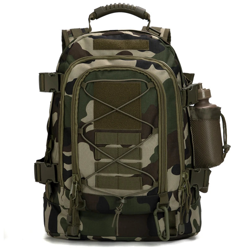 LQARMY Tactical Backpack Outdoor Hiking Rucksack Military Grade